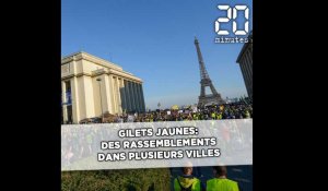 «Gilets jaunes»: Des rassemblements dans plusieurs villes de France pour l'acte 15