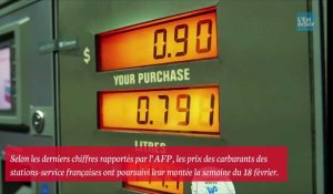 La hausse des prix du carburant se poursuit