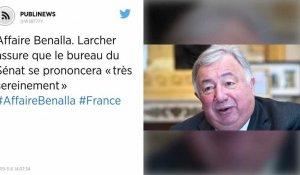 Affaire Benalla. Larcher assure que le bureau du Sénat se prononcera « très sereinement »