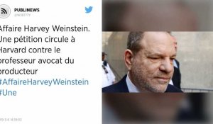 Affaire Harvey Weinstein. Une pétition circule à Harvard contre le professeur avocat du producteur