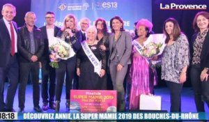 Le 18:18 : découvrez Annie, la Super Mamie 2019 des Bouches-du-Rhône