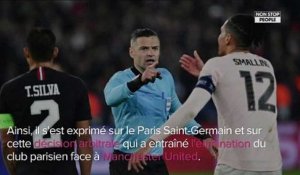 Bernard Tapie réagit au penalty qui a éliminé le PSG face à Manchester United