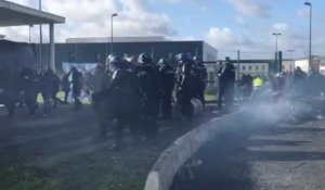 L'évacuation des surveillants de la prison d'Alençon - Condé-sur-Sarthe commence