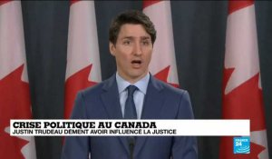 Empêtré dans une crise politique, le Premier ministre canadien Justin Trudeau contre-attaque