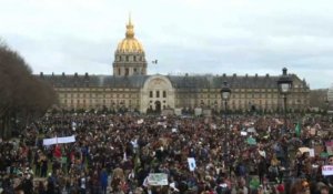 Marche pour le climat : 29.000 à 40.000 manifestants à Paris