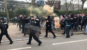 Football. FCL-Brest  : l'arrivée des Ultras lorientais au Moustoir à Lorient