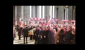 Les funérailles de Pierre de Saintignon à la cathédrale de Lille