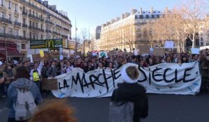 Paris : la "Marche du siècle" fait le plein pour le climat