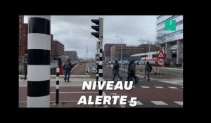 À Utrecht, les images de l&#39;intervention de la police après la fusillade