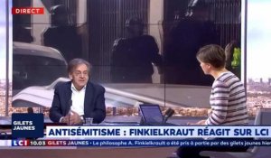 Alain Finkielkraut réagit à son agression au micro de LCI