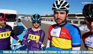 Tour de La Provence : 200 passionnés testent le circuit avant les coureurs