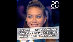 «Les Terriens du samedi»: Miss France, Vaimalama Chaves, remet Baffie à sa place