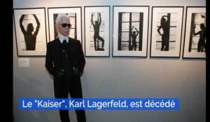 Le Kaiser de Chanel, le couturier Karl Lagerfeld est décédé à 85 ans