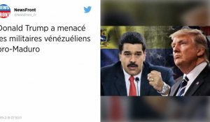 Venezuela. Donald Trump menace les militaires pro-Maduro de « tout perdre »