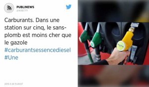 Carburants. Dans une station sur cinq, le sans-plomb est moins cher que le gazole