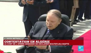 Contestation en Algérie: Abdelaziz Bouteflika a-t-il les moyens de refuser cette destitution?