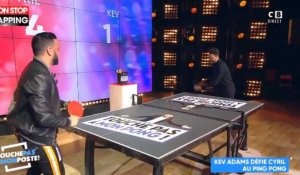 TPMP : Kev Adams perd contre Cyril Hanouna au ping pong et invite tout le public à son spectacle (vidéo)