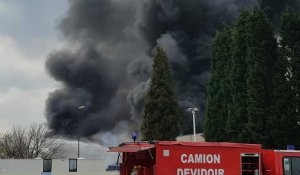 Billy-Berclau : incendie dans une entreprise d'Artois-Flandres
