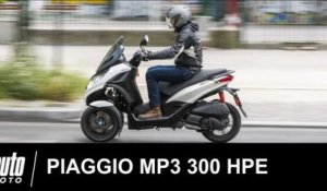 2019 Piaggio MP3 300 HPE Essai POV Auto-Moto.com