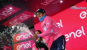 Tour d'Italie 2019 - Richard Carapaz : "C'est une bonne journée, pour Mikel Landa, comme pour moi"