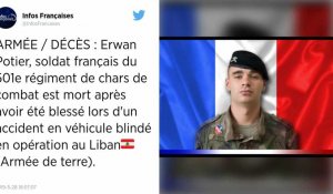 Liban. Un jeune militaire français décède après un accident en opération