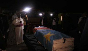 RDC: le cercueil d'Etienne Tshisekedi arrive à Kinshasa