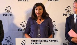 Paris: trottinettes interdites de stationner sur les trottoirs