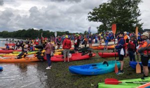 Quimper. Départ de la Descente de l'Odet 2019