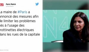 Paris : Anne Hidalgo hausse le ton face aux trottinettes électriques