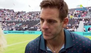 ATP - Queen's 2019 - Juan Martin Del Potro "started very well on the grass !"