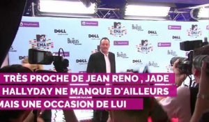 PHOTO. Le joli message de Jade Hallyday à Jean Reno : "Je suis bénie d'avoir un parrain comme toi"