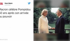 Emmanuel Macron se reconnaît en Pompidou pour sa « modernité de conquête »