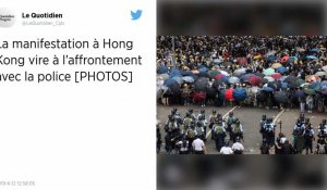 Hong Kong. Des affrontements éclatent alors que des manifestants tentent d'atteindre le Parlement