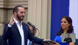 Le président-élu Nayib Bukele investi président du Salvador