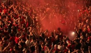 Ligue des champions: les fans de Liverpool fêtent la victoire