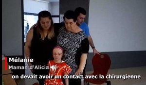 La famille d'Alicia brûlée vive en 2017 par une voisine continue de récolter des fonds pour les soins