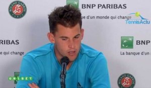 Roland-Garros 2019 - Dominic Thiem sur l'imbroglio Serena : "J'ai eu des excuses"