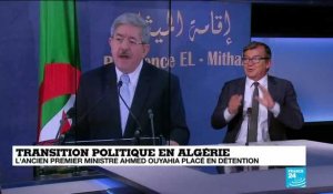 L'ex-Premier ministre algérien Ahmed Ouyahia a été placé en détention provisoire
