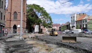 Les nouvelles étapes concernant les travaux de la Grand-Place de Mouscron (juin 2019)