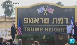 B. Netanyahu inaugure une colonie en l'honneur de D.Trump