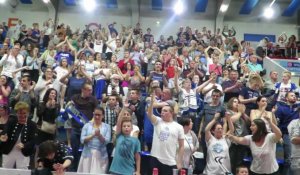 Basket: les supporters du SQBB exultent au Palais des sports