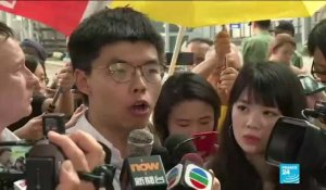 Le militant pro-démocratie Joshua Wong a été libéré à Hong-Kong