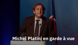 Mondial au Qatar : Michel Platini placé en garde à vue