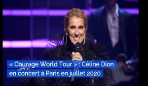 « Courage World Tour » : Céline Dion en concert à Paris en juillet 2020