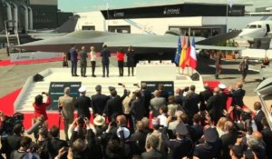 Le Bourget: le futur avion de combat franco-allemand dévoilé