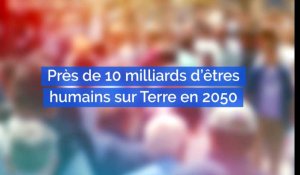 Nous serons 9,7 milliards sur Terre en 2050