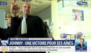 Héritage de Johnny Hallyday  : David Hallyday "est soulagé" de la décision de la justice française