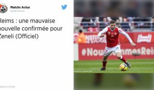 Stade de Reims. Arber Zeneli victime d'une rupture des ligaments croisés