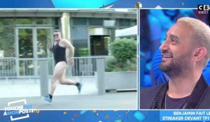 Benjamin Castaldi en petite tenue devant TF1 - ZAPPING PEOPLE DU 04/06/2019