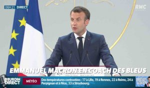 Emmanuel Macron cite Vegedream face aux Bleus - ZAPPING ACTU DU 05/06/2019